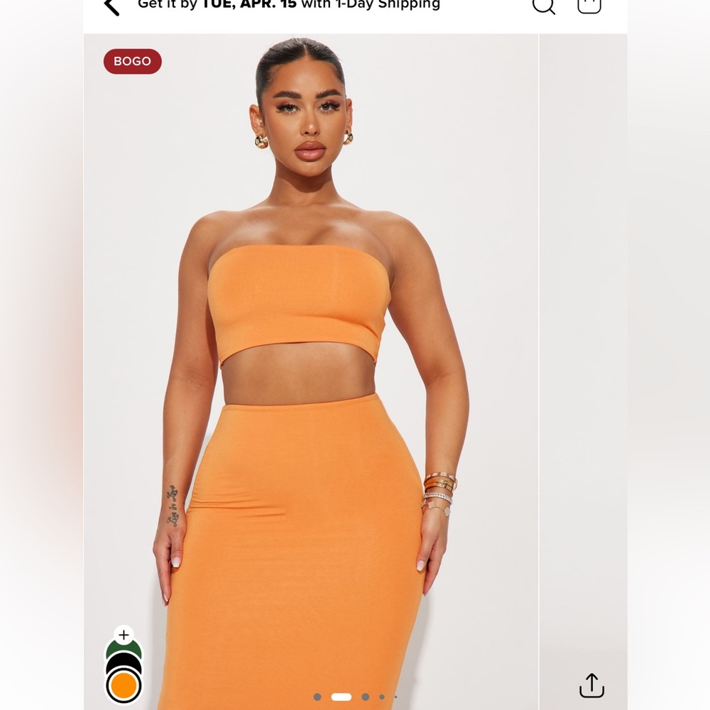 Fashion nova skirt set new with tags - Picture 3 of 5